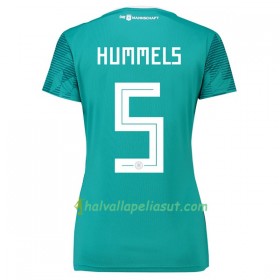 Jalkapallo Pelipaidat Saksa Hummels 5 Naisten World Cup 2018 Vieraspaita